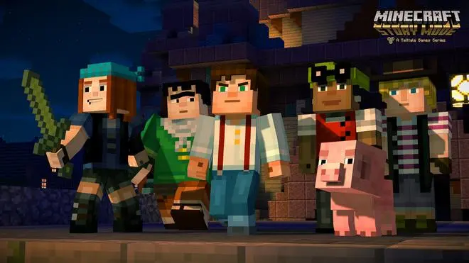 Minecraft story mode