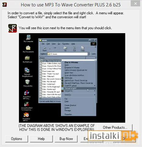 MP3 to Wave Converter PLUS