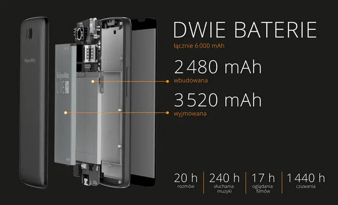 Kruger Matz LIVE 3 baterie