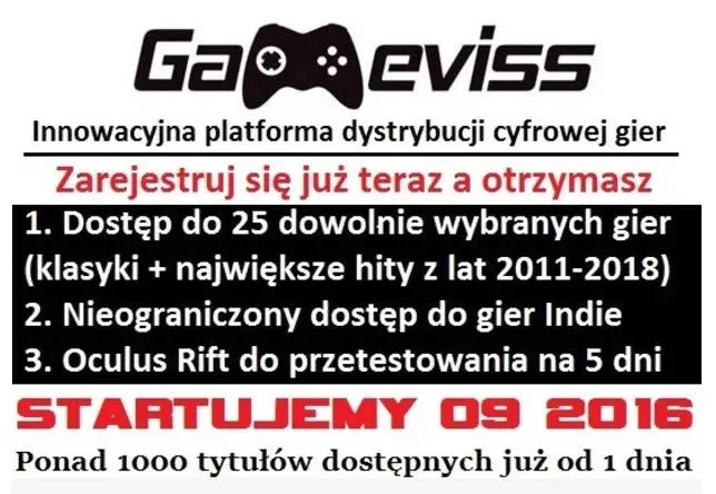 Gameviss: Nowa platforma cyfrowej dystrybucji gier