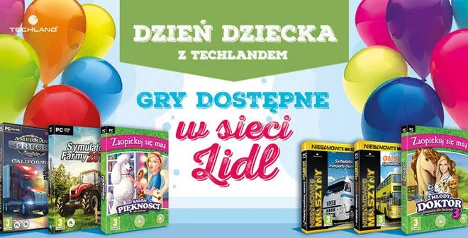 Gry Wydawnictwa Techland dostępne w sieci sklepów Lidl