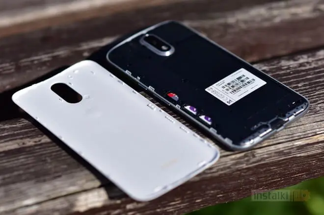 Moto G4 po zdjęciu obudowy
