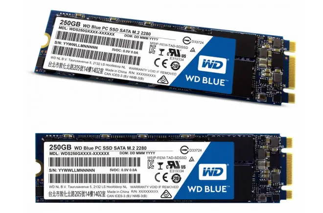 Dysk SSD WD Blue M.2