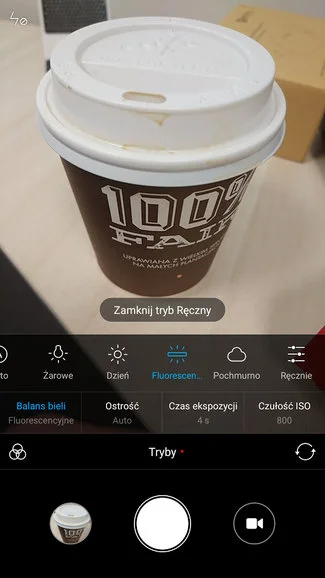 Mi 5s tryb manualny