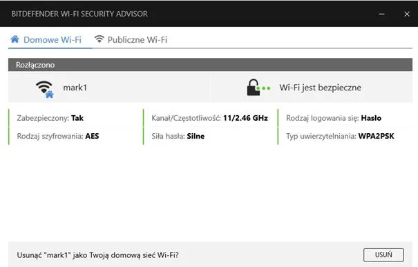 Doradca ochrony Wi-Fi