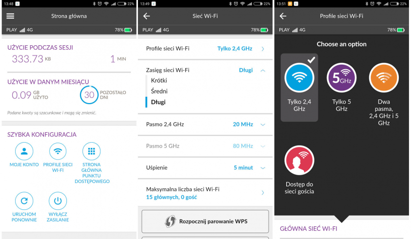 Aplikacja NETGEAR AirCard