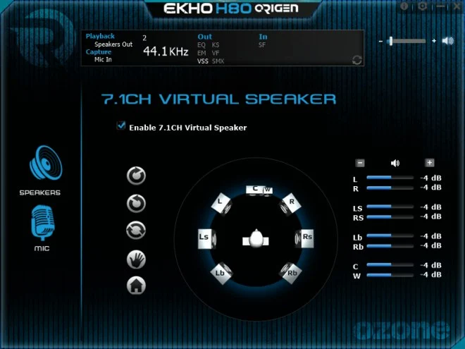 ozone ekho software