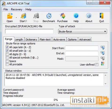 Advanced Archive Password Recovery