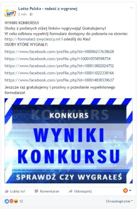 Lotto Polska Post Wyniki