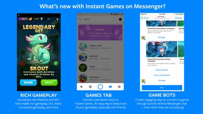 facebook instant games screen1