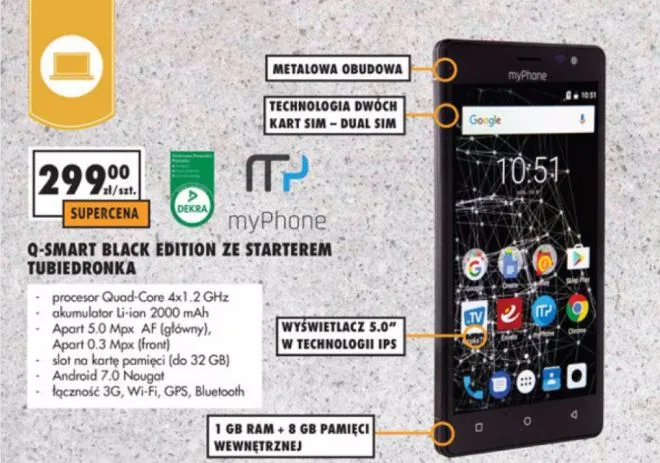 myPhone Q-Smart Black Edition