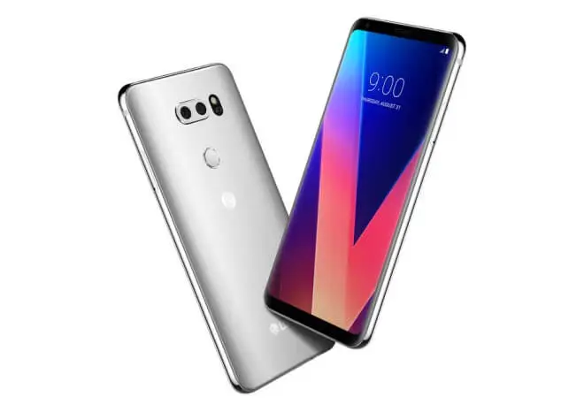 large LG V30 Cloud Silver