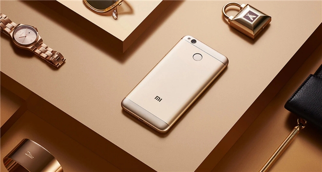 Złoty Xiaomi Redmi 4X