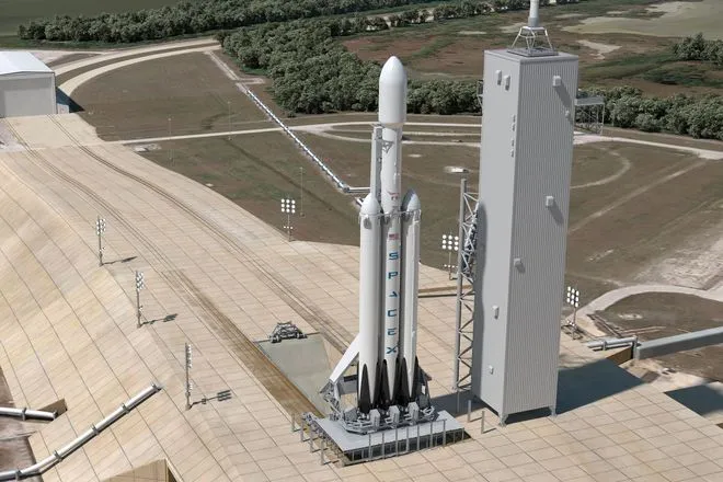 SpaceX Falcon Heavy Launch Pad.0.0