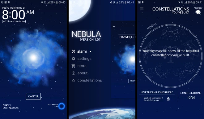 Nebula Alarm Clock