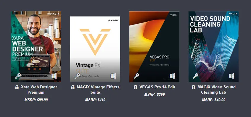 Humble Software Bundle VEGAS Pro