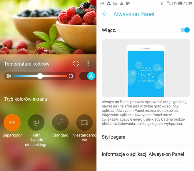 Asus Zenfone 4 Pro ekran