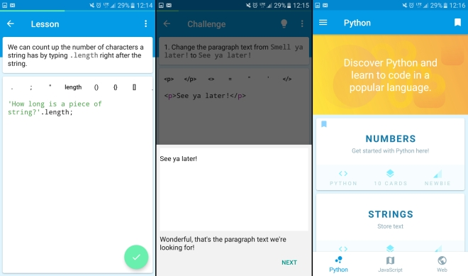 Encode: Learn to Code scr 1