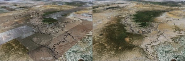 Google Earth - Wielki Kanion