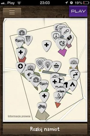 Mapa Woodstock 2012