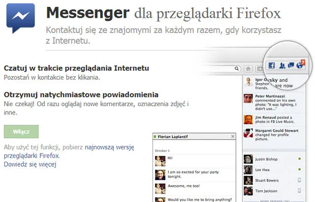 messenger firefox