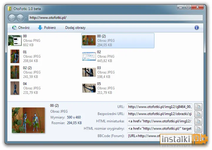 Okladka OtoFotki Uploader