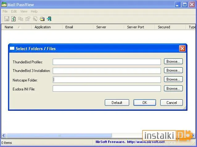 Okladka Mail PassView
