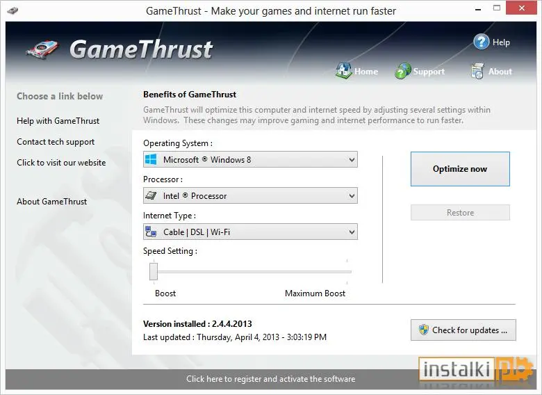 Okladka GameThrust