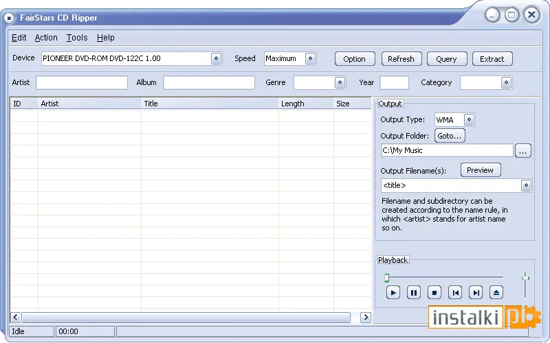 FairStars CD Ripper