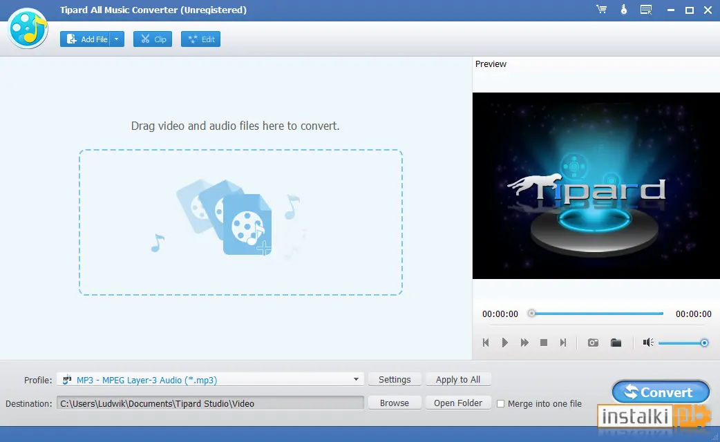 Okladka Tipard All Music Converter