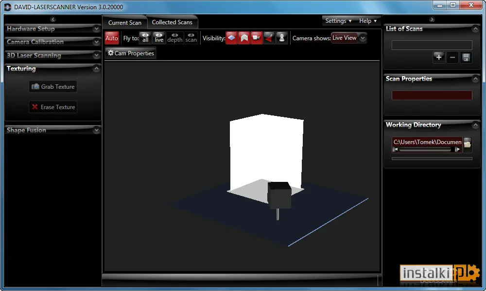 DAVID 3D Scanner