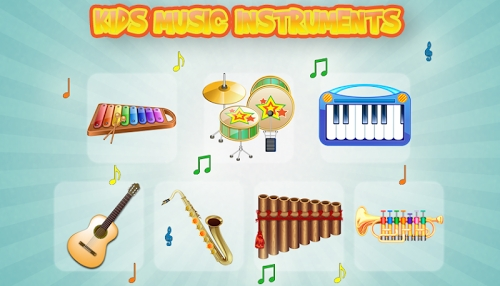 Instrumenty muzyczne – dzieci