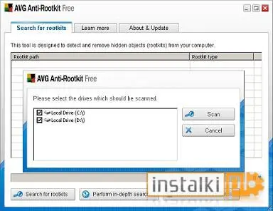 Okladka AVG Anti-Rootkit Free