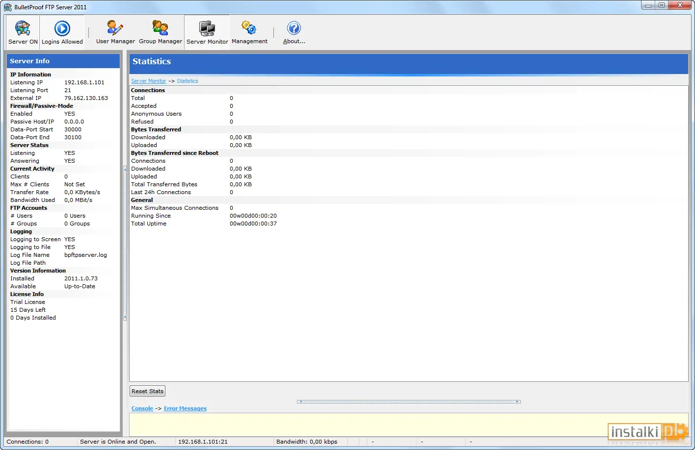 BulletProof FTP Server