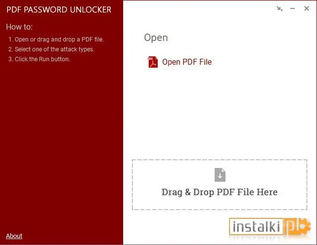 Free PDF Password Unlocker