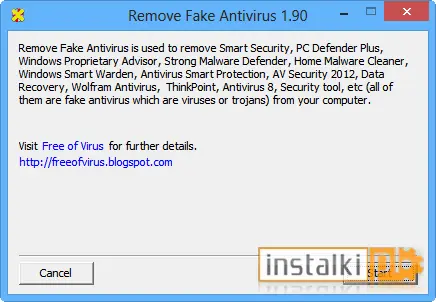 Okladka Remove Fake Antivirus