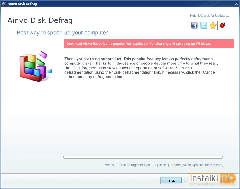 Ainvo Disk Defrag