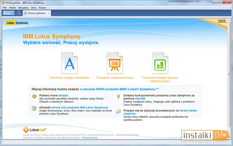 Okladka Lotus Symphony