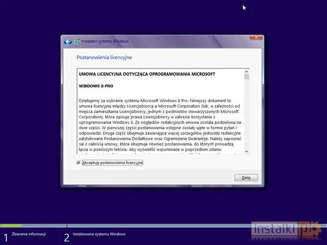 Licencja Windows 8