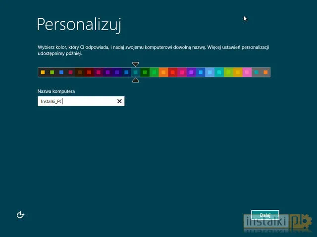 Personalizacja Windows 8