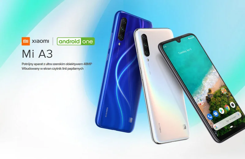 Mi A3 – smartfon z Androidem One debiutuje w Polsce. Klienci otrzymają gratis Mi Band 4