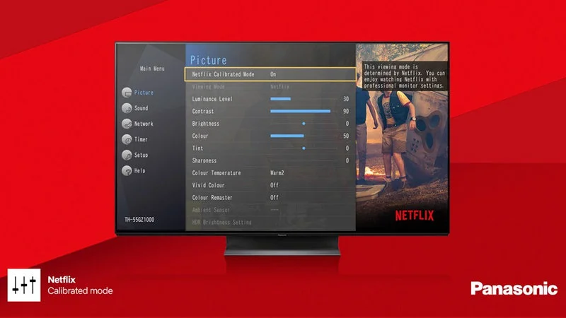 Wszystkie telewizory Panasonic OLED (2019) z certyfikatem rekomendacji Netflix