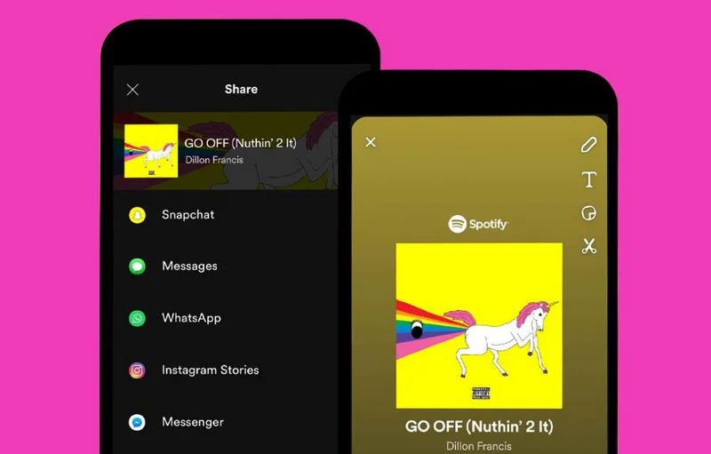 Spotify integruje się ze Snapchatem