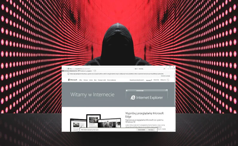 Internet Explorer z bardzo niebezpiecznym błędem – lepiej natychmiast przestań używać starej przeglądarki