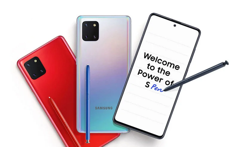 Samsung Galaxy Note 10 Lite jest w Polsce droższy od flagowca Xiaomi