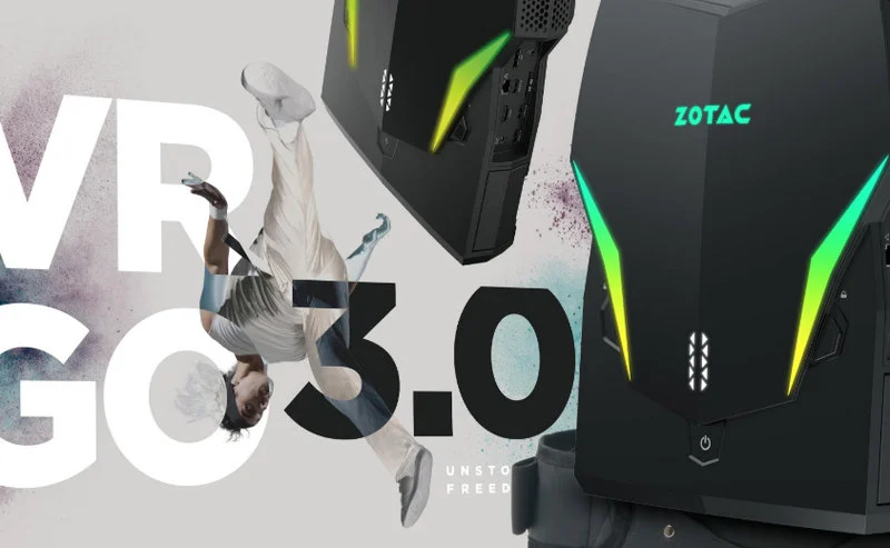 Plecak-komputer do wirtualnej rzeczywistości? Zobaczcie ZOTAC VR GO 3.0
