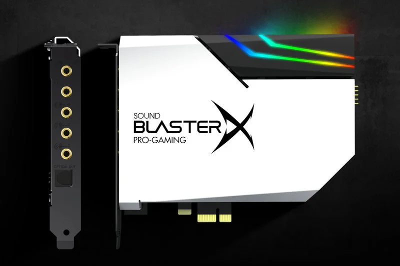 Karta dźwiękowa Sound BlasterX AE-5 Plus Pure Edition już w sprzedaży