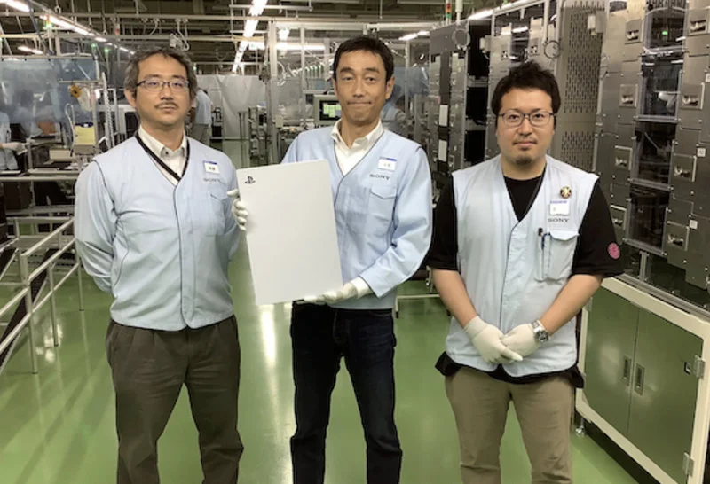 Pierwsze zdjęcie PlayStation 5 prosto z linii produkcyjnej trafiło do sieci