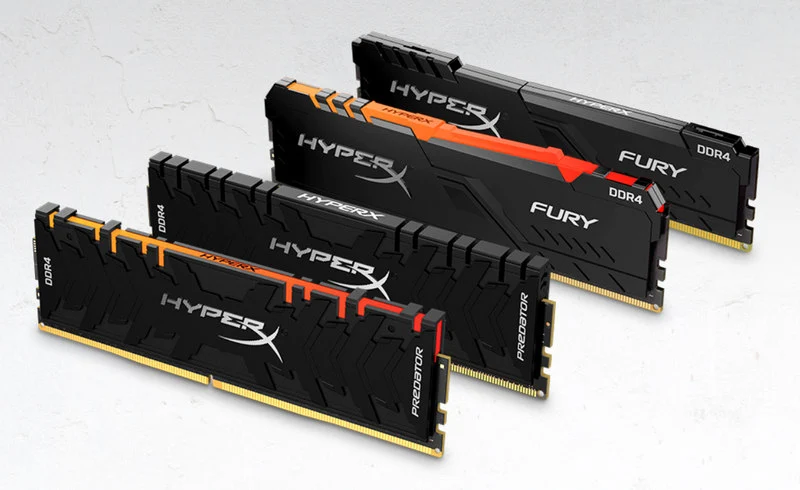 HyperX: nowe zestawy pamięci DDR4. Pojemność do 256 GB i nawet 4600 MHz