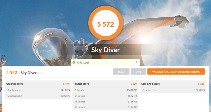 3DMark - Sky Diver
